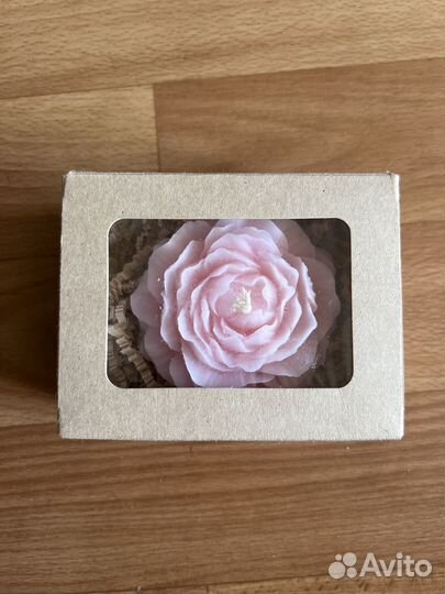 Ароматическая свеча запах роза