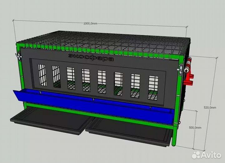 Клетка для кур перепелов птицефабрика птицеферма