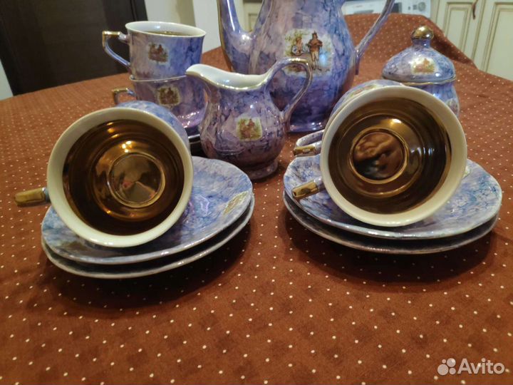 Винтажный сервиз, новый