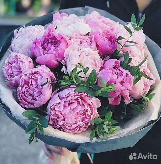 Пионы Букеты Цветы Доставка