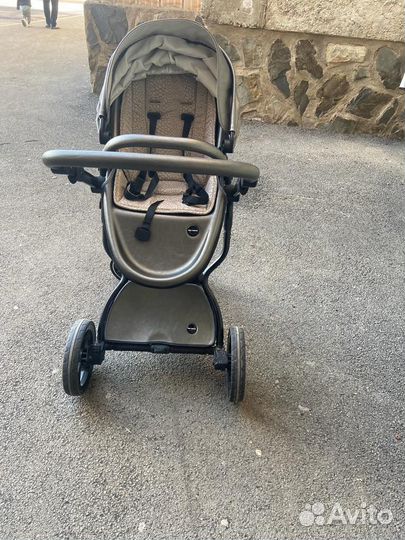 Коляска 2 в 1 эко кожа