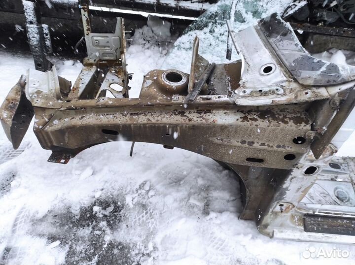Лада ларгус порог левый стойка передняя центральна