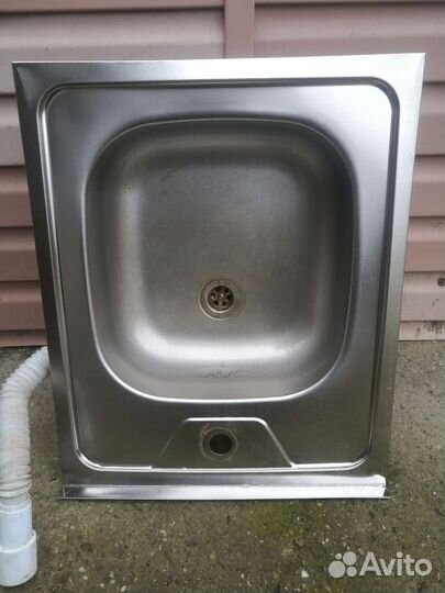 Мойка для кухни накладная из нержавейки