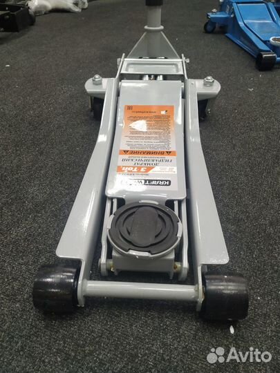 Домкрат подкатной 3 тонны krwfj3L низкопрофильный