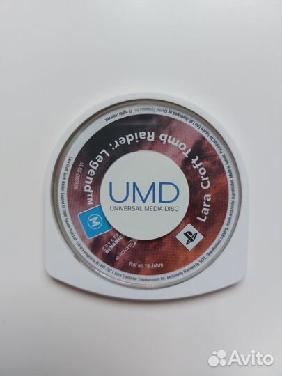 Lara Croft Tomb Raider: Legend диск на psp