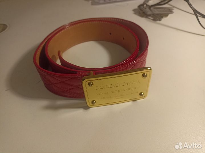 Dolce gabbana ремень женский