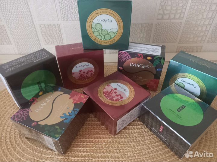 Гидрогелевые патчи для глаз в ассортименте