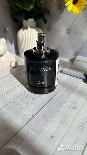 Dior sauvage elixir 56 ml (с витрины) парфюм