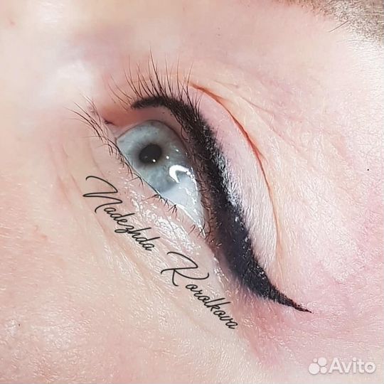 Перманентный макияж бровей губ и век