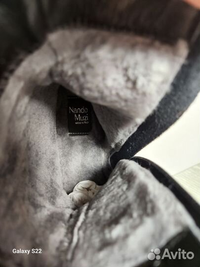 Nando muzi ботинки новые зимние 38 оригинал