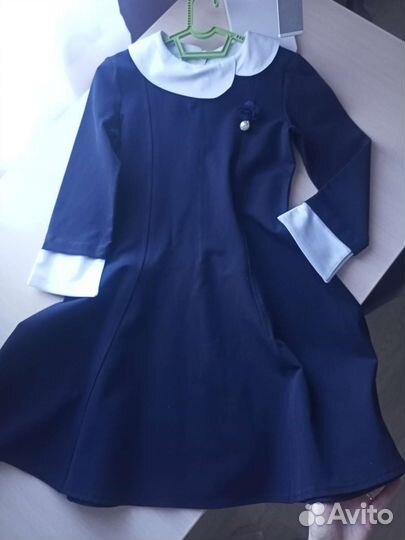 Сарафан Стильняшка, форма синяя Zara,sela,Benetton
