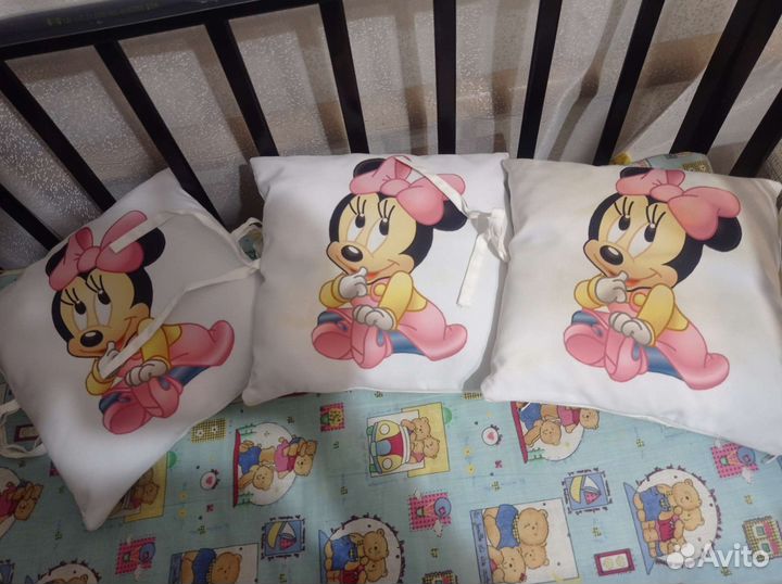 Бортики в кроватку