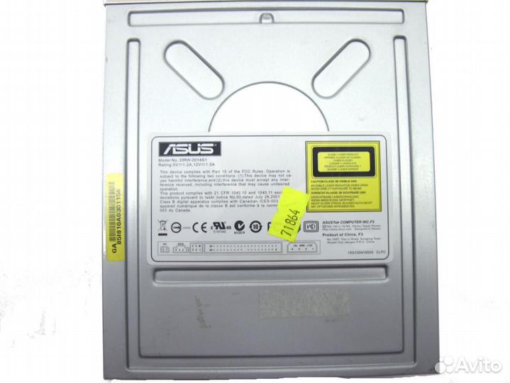 Оптический привод IDE dvdrw asus DRW-2014S1