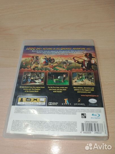 Lego indiana jones 2 ps3