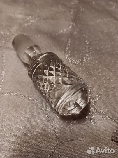 Редкий хрустальный высокий графин Bohemia