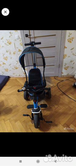 Детский велосипед с ручкой бу