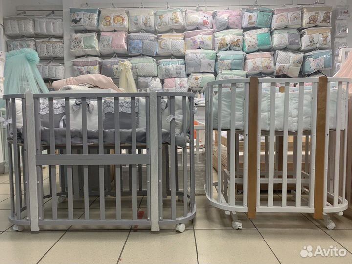 Детская кроватка трансформер Just Happy