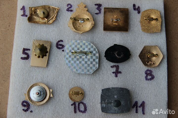 Значки Знаки Экспедиции Арктика Антарктика СССР Мф