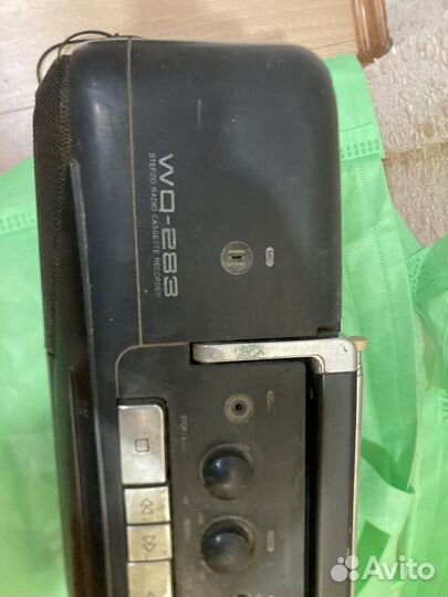 Магнитофон sharp на запчасти WQ283