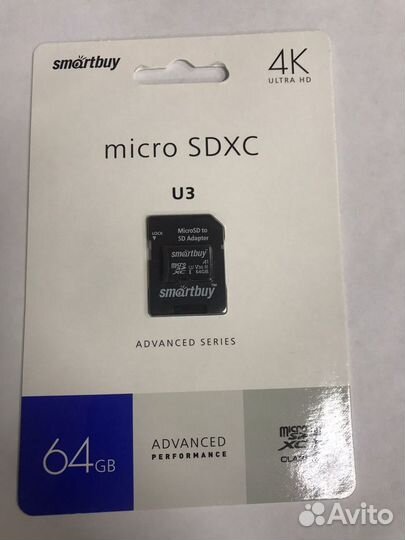 Карта памяти MicroSD USB накопители, флэшки новые