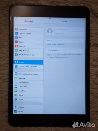 Планшет iPad mini WiFi + cellular 32 Gb