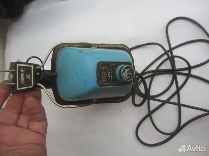 Наушники СССР синие