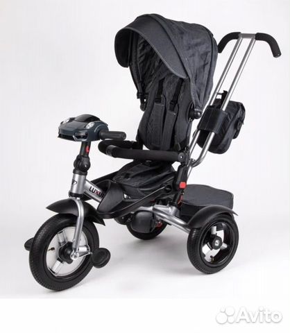 Детский велосипед с ручкой