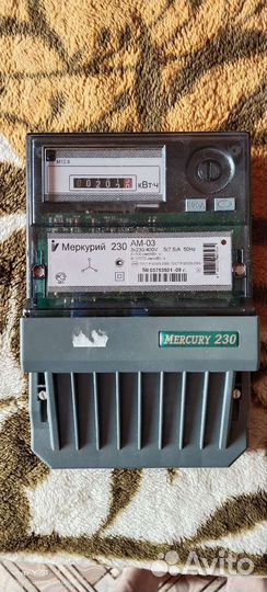 Счетчик электрический бу