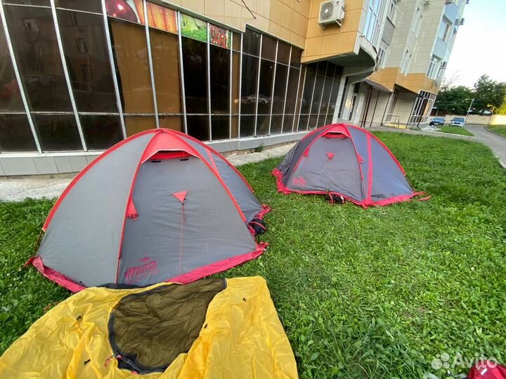 Палатка Tramp Rock 2v2 (номер3), Peak 3v2 (номер4)