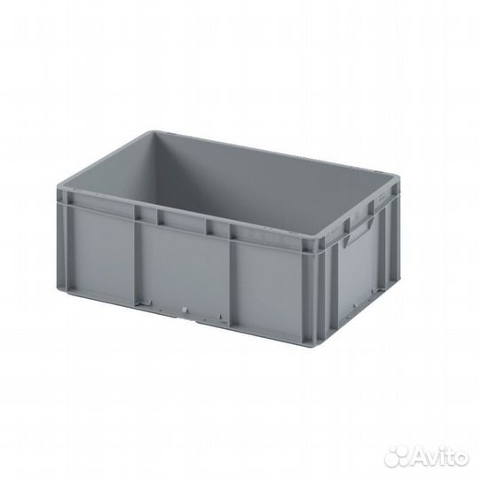 Евроконтейнер EC-6422 (600х400х220 мм) сплошной