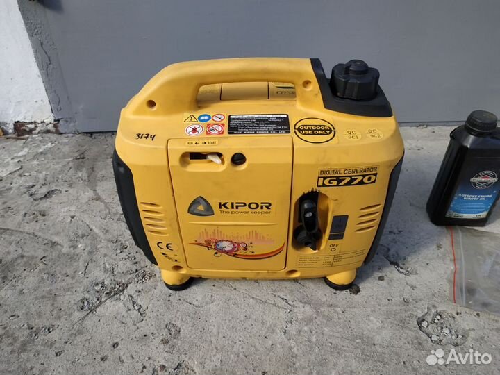 Бензиновый генератор инверторного типа Kipor IG770