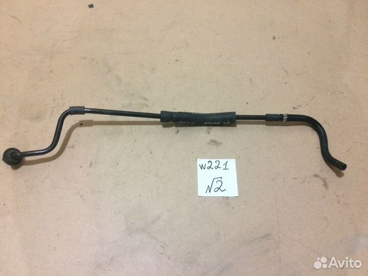 Трубки системы охлаждения Mercedes W221 3.5 4matic