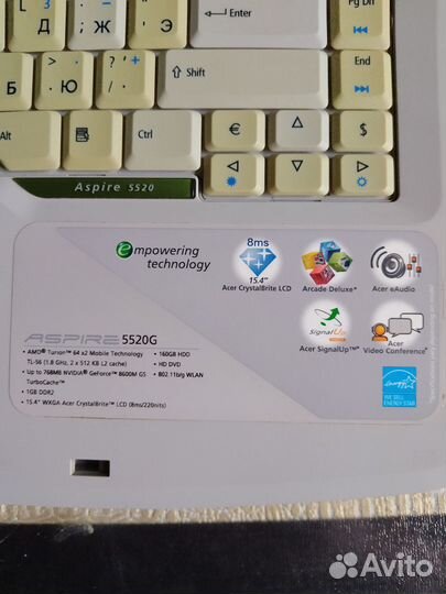 Видеокарта Aspire 5520G