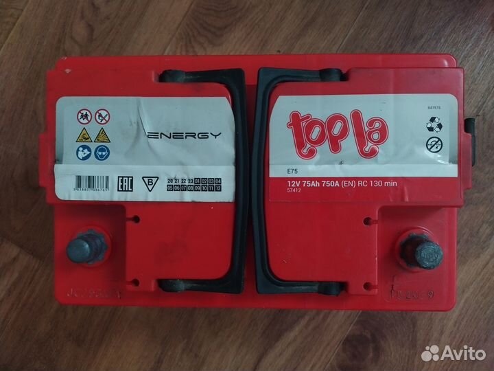 Аккумулятор Topla 75 ah