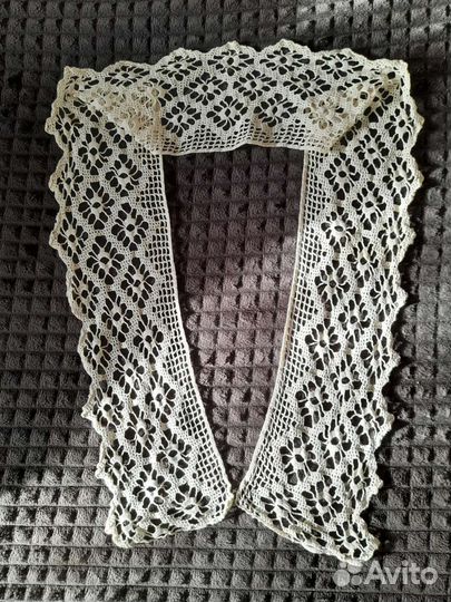 Кружевной воротник ручная работа
