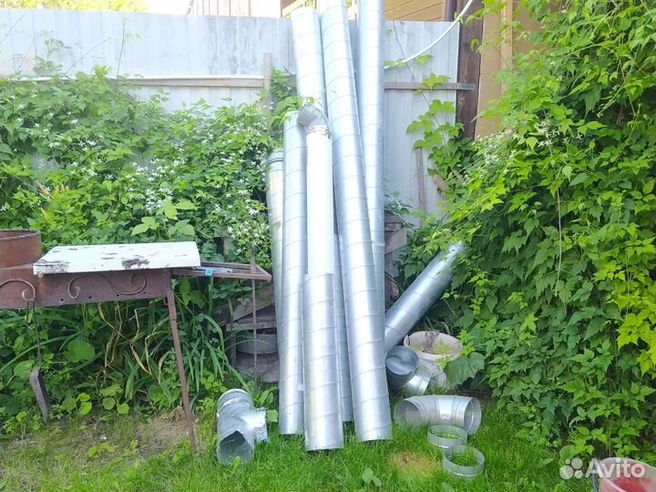 Трубы для дымохода и коптильни