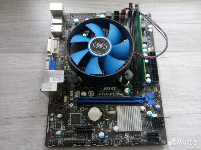 Материнская плата 1155