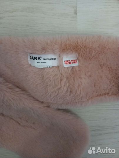 Шапка с шарфом для девочек