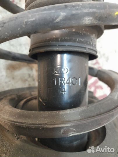 Стойка передняя левая Hyundai Solaris RB G4FC 2012