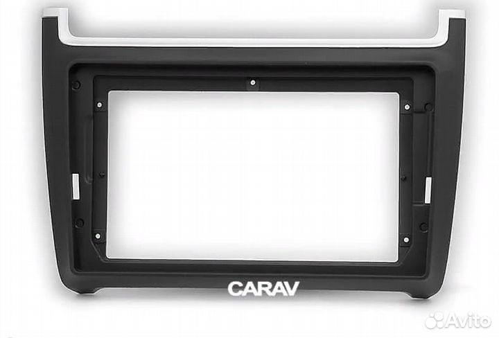 Переходная рамка Volkswagen Polo 2009+ 9 дюймов