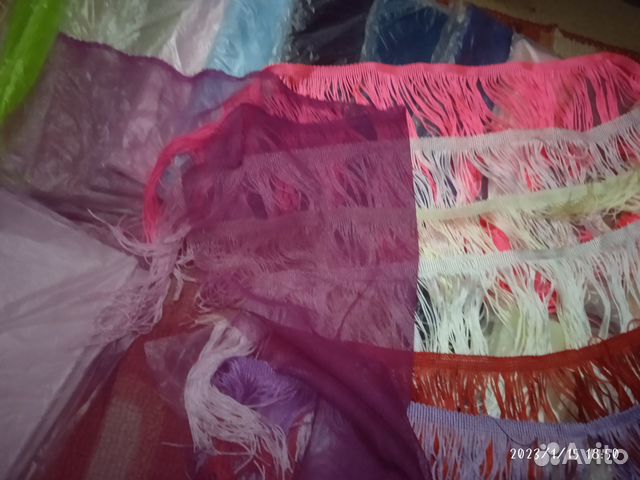 Бахрома и сетка-стрейтч