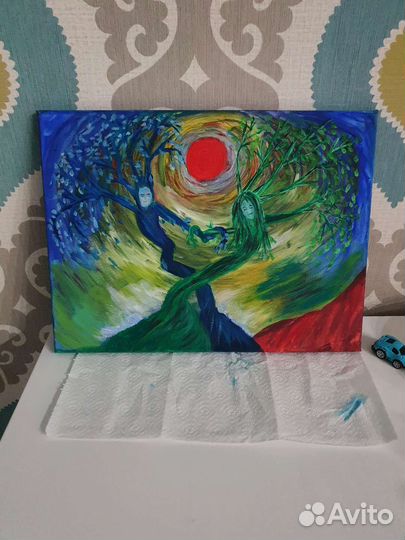 Картина Связь мужчины и женщины