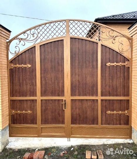 Кованые ворота