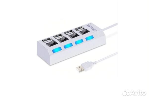 Концентратор USB HUB sbha-7204, 60271