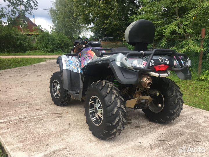 Разбор BRP outlander LTD G1 800 2008