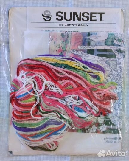 Dimensions /Sunset 11081 Набор для вышивания 1994г