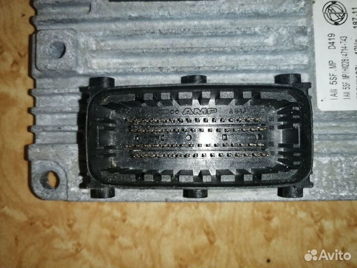 Блок управления двигателем фиат альбеа