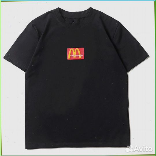 Футболка Travis Scott McDonalds (Premium качество)