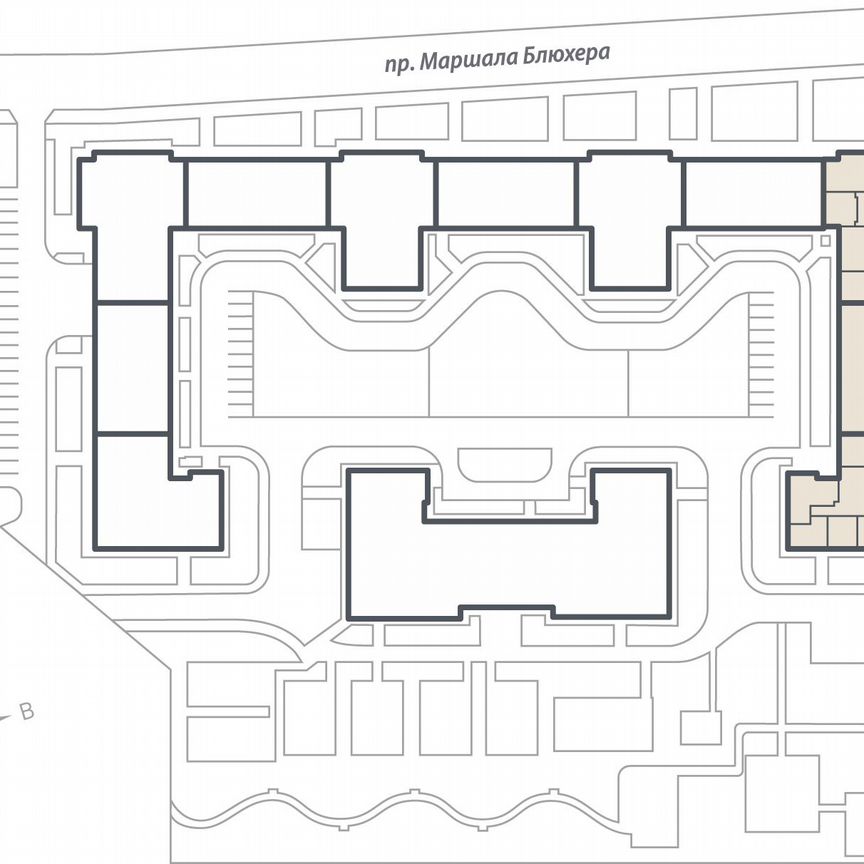 2-к. квартира, 55 м², 12/17 эт.