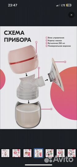 Молокоотсос электрический